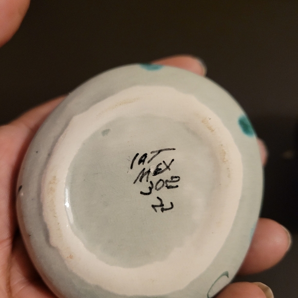 Mexican pottery vases, vessels Hand painted terracotta clay - Picture 6 of 8